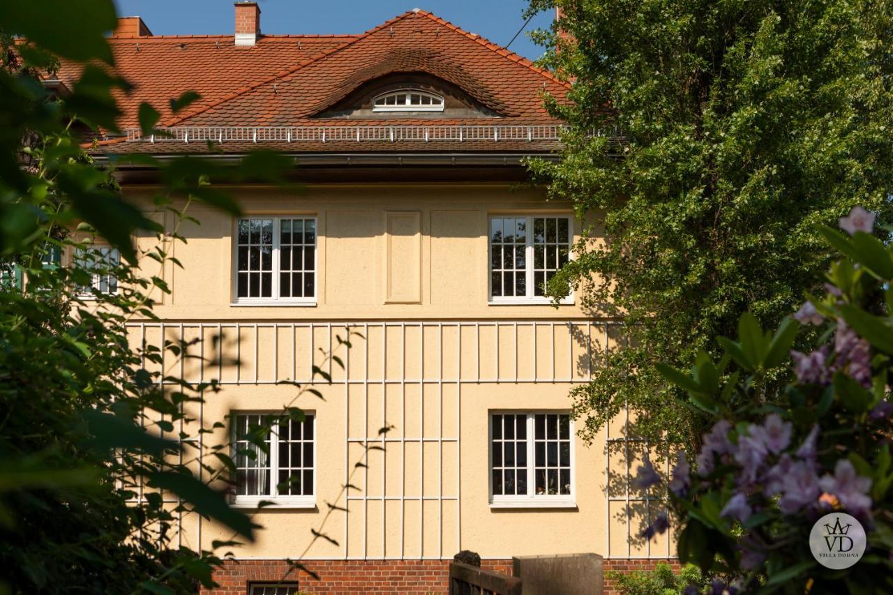 Zimmerblick Villa Dohna Leipzig Exteriör bild